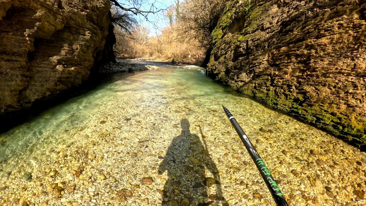 Pesca alla trota in torrente - Il Caorame e le sue meraviglie #fishing #pesca #trota #marble #marmo