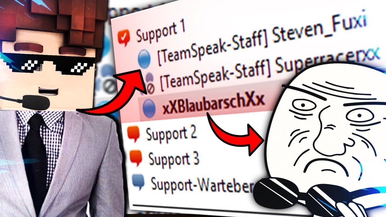 1 TAG als TEAMSPEAK SUPPORTER! #3 Wir streiten uns! 😄