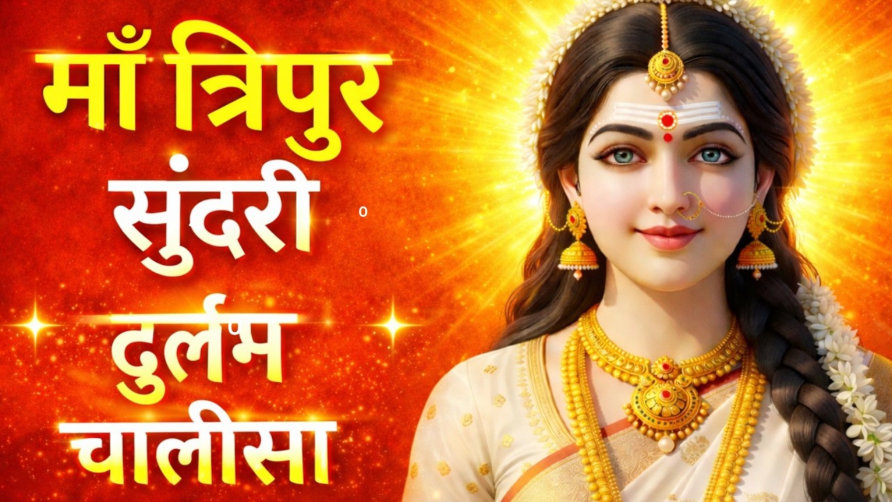 माँ त्रिपुरसुंदरी चालीसा 🌺 धन, सौभाग्य और विजय देने वाली स्तुति | Lalita Tripura Sundari Chalisa