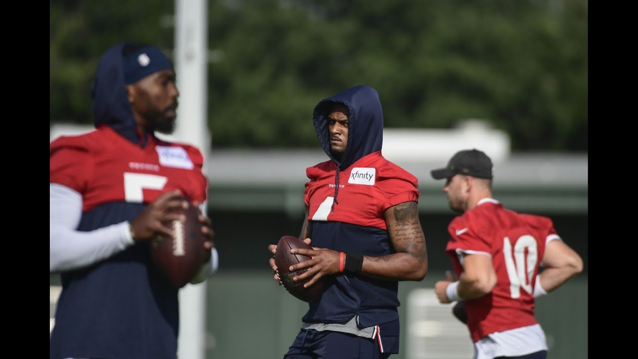 Deshaun Watson returns to training camp