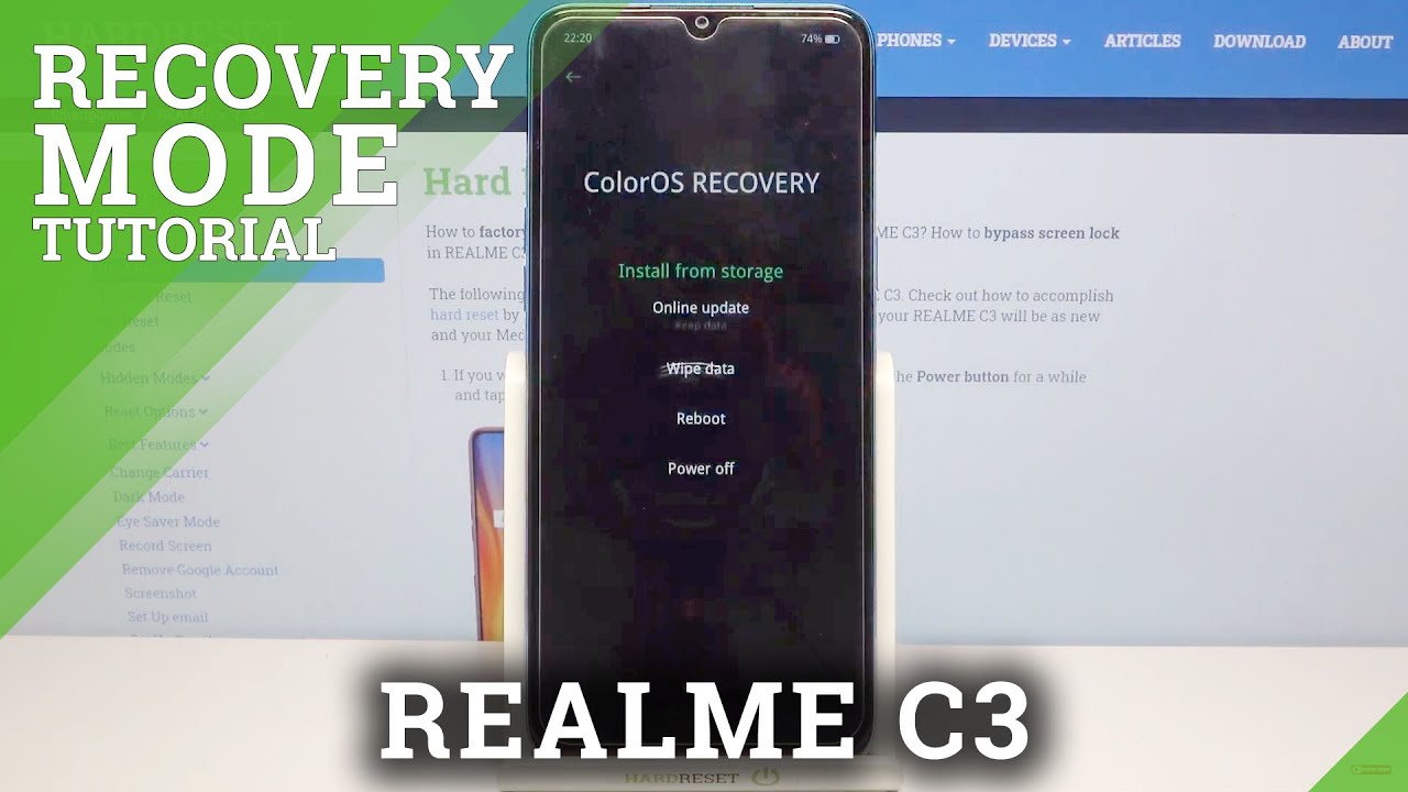 Recovery Mode in REALME C3 – How to Enable Recovery Features