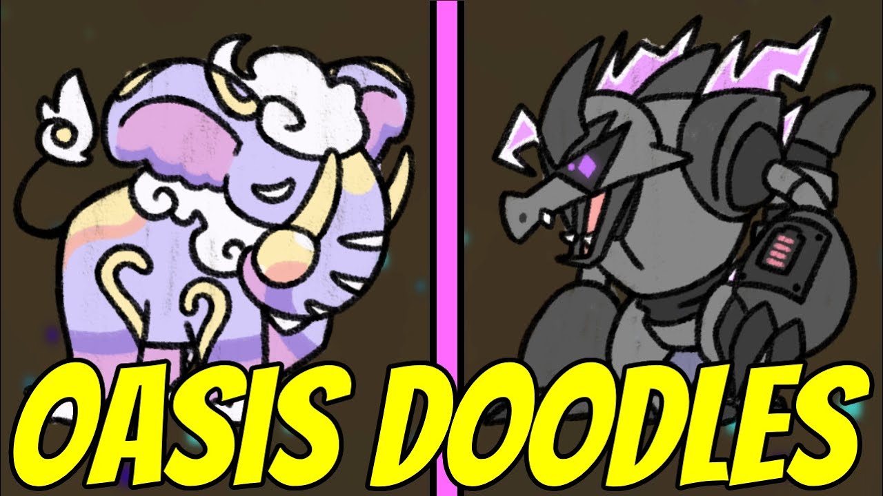 How To Get & Evolve All 5 Oasis Doodles in Doodle World