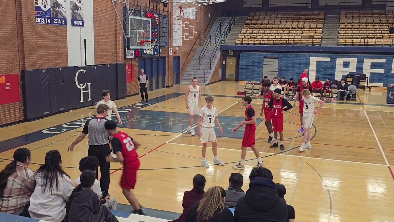 Lester.B.Pearson VS Crescent High School February 10, 2026