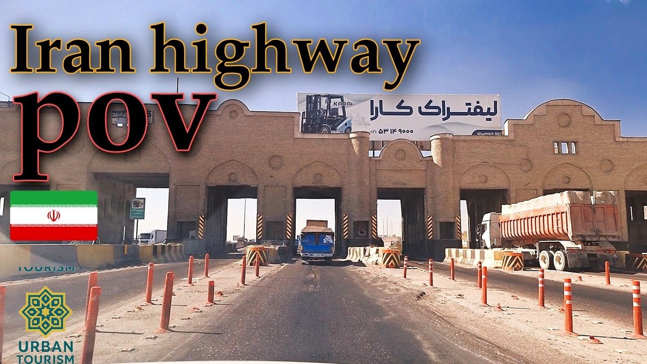 Driving Through Iran Highway | POV Cinematic Ride