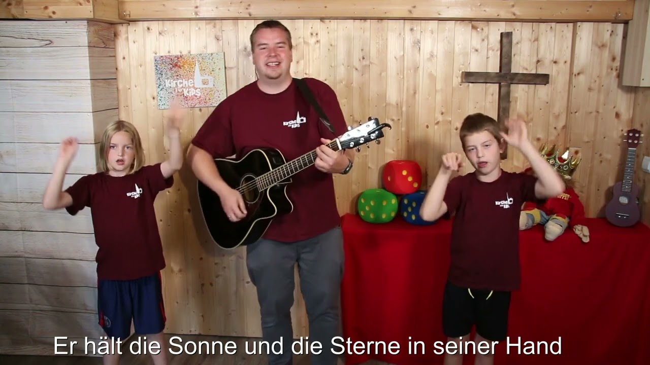Er hält die ganze Welt