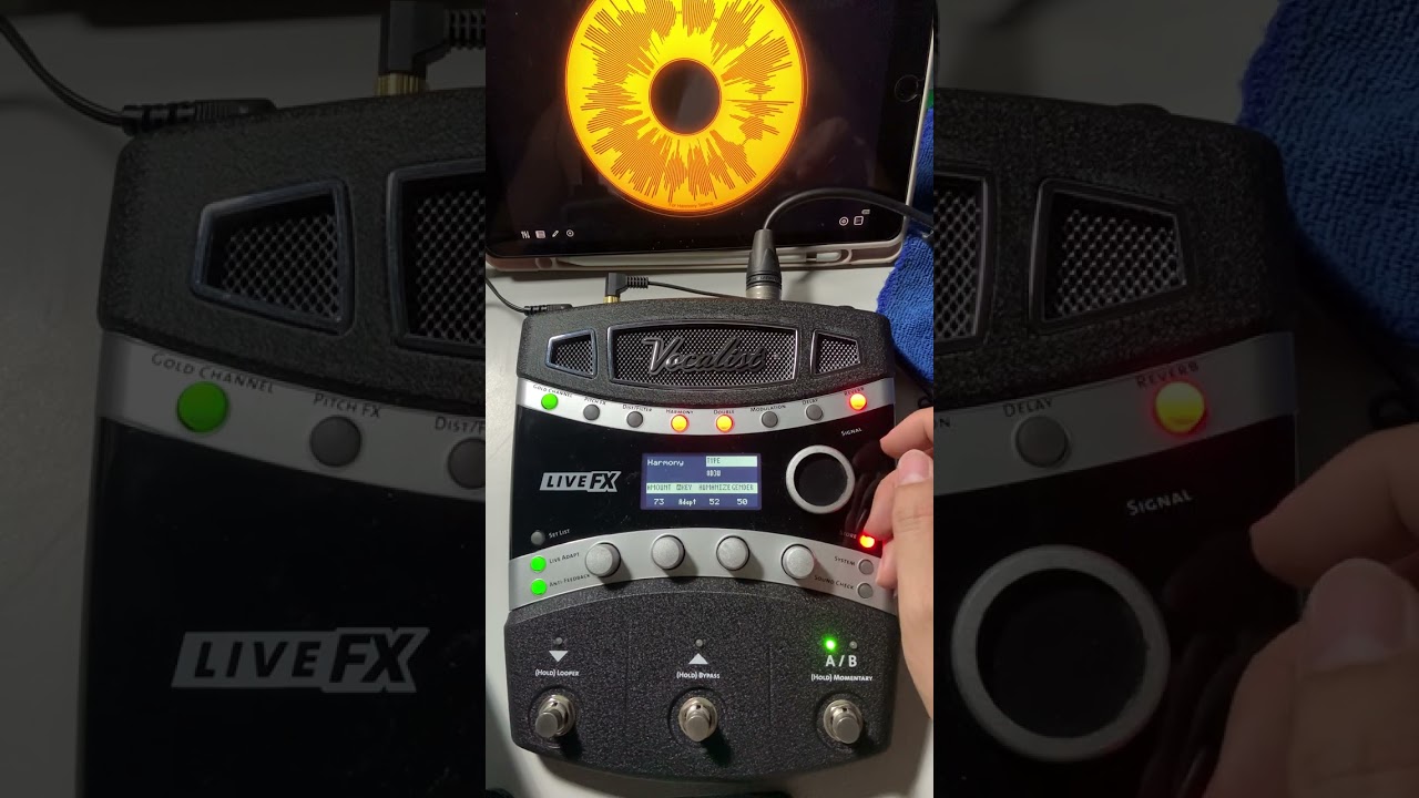 DIgitech Vocalist Live FX : Testing
