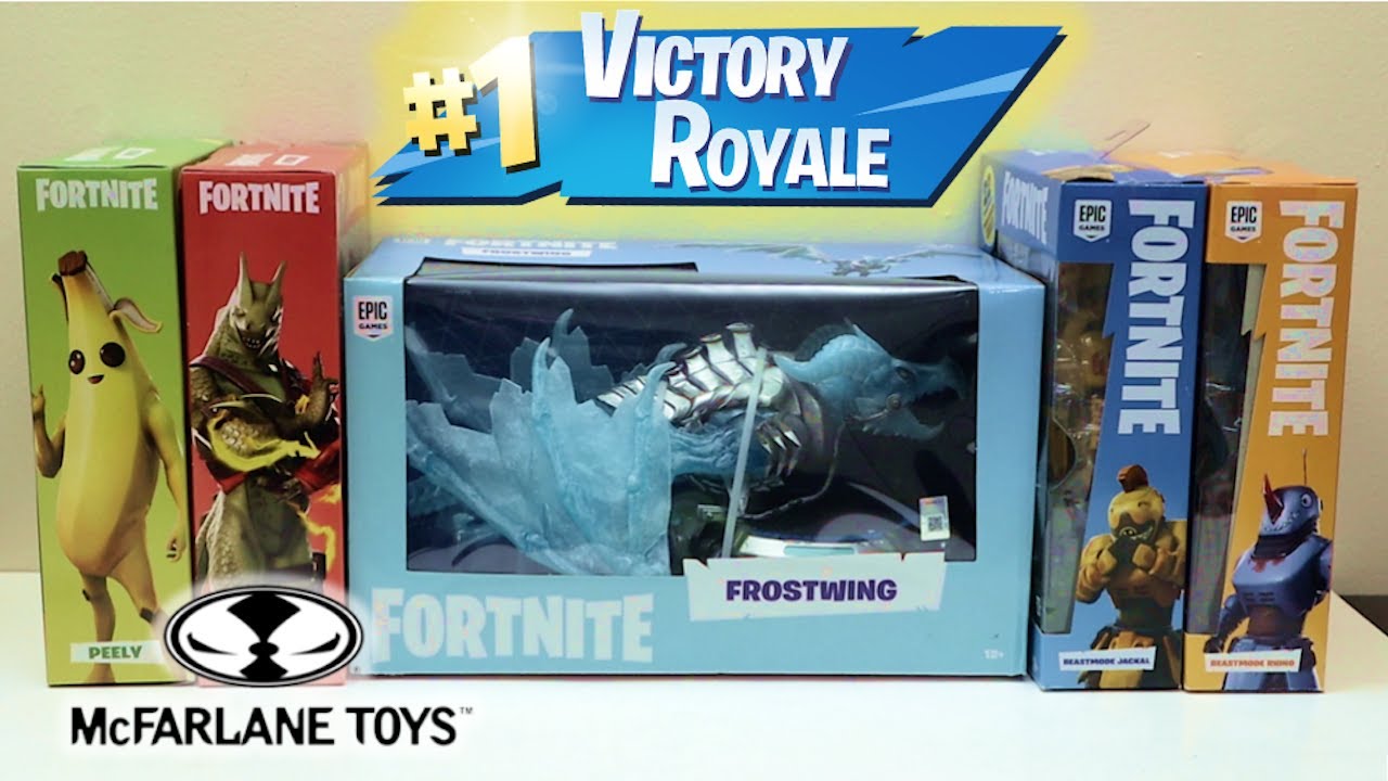 FORTNITE McFarlane Toys Figures and Glider Review.