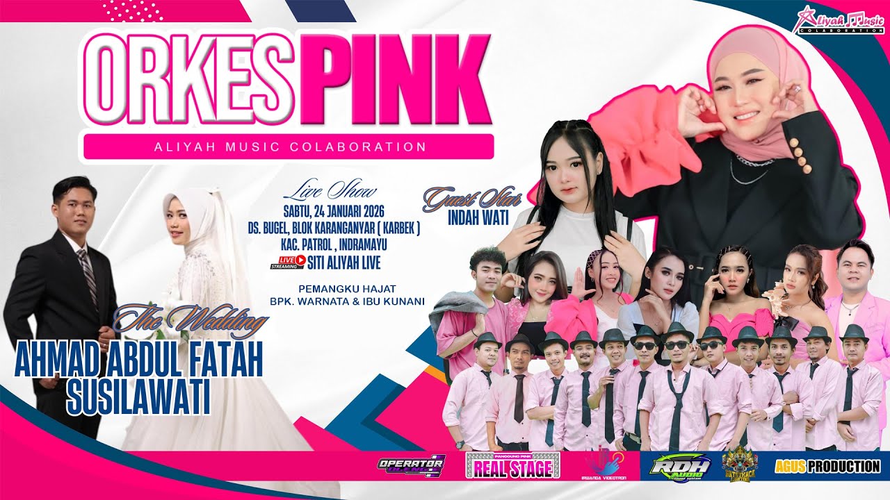 LIVE ALIYAH MUSIC COLABORATION (SITI ALIYAH) | SABTU, 24 JANUARI 2026 | PATROL- INDRAMAYU | SIANG