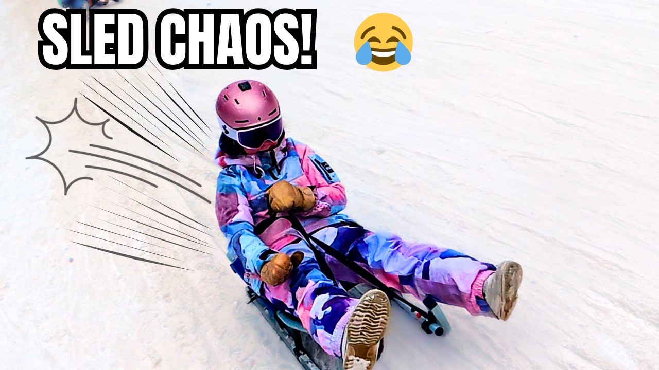 Sledding in Oslo’s Famous Korketrekkeren Oslo | Family Fun, Crashes & Winter Adventure