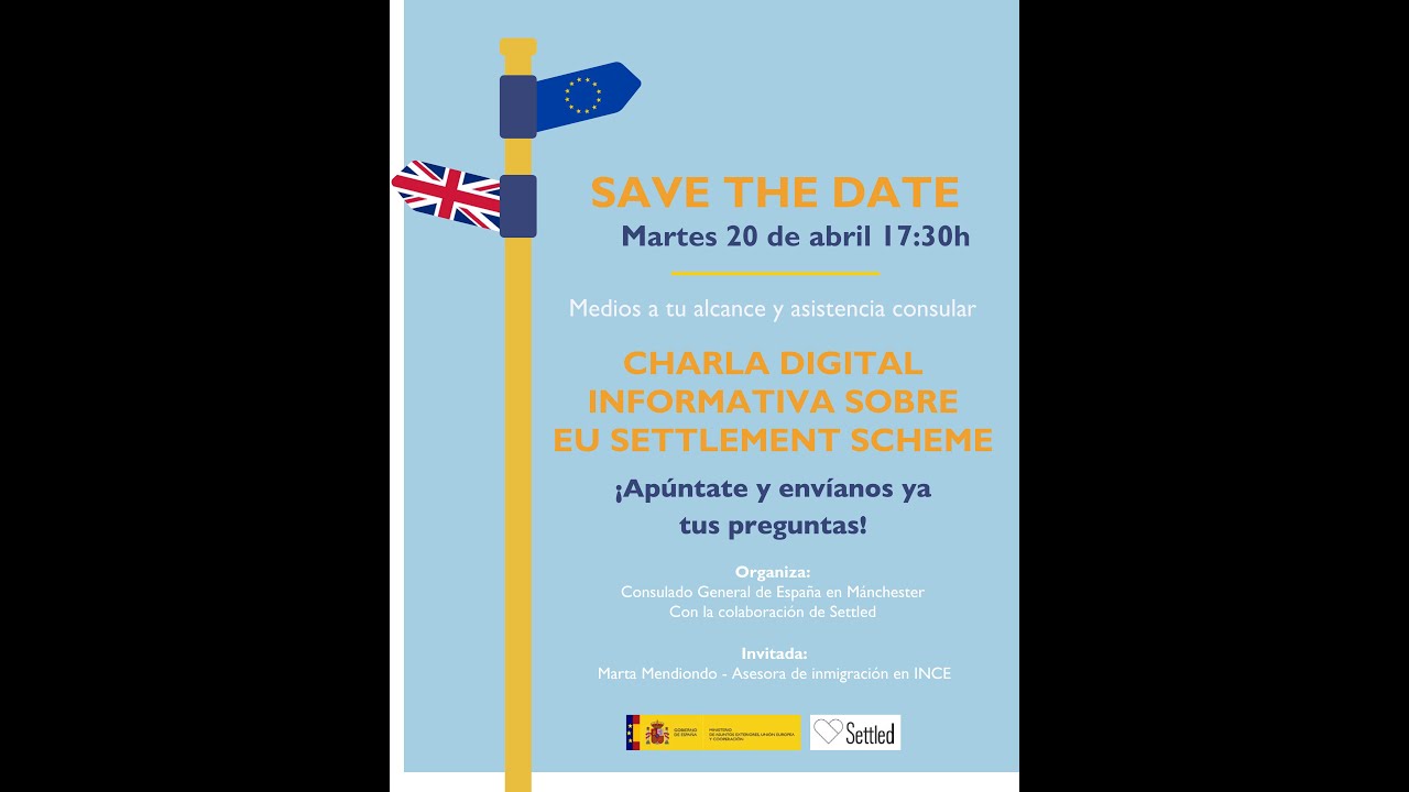 Charla Abierta EU Settlement Scheme #CGMánchester