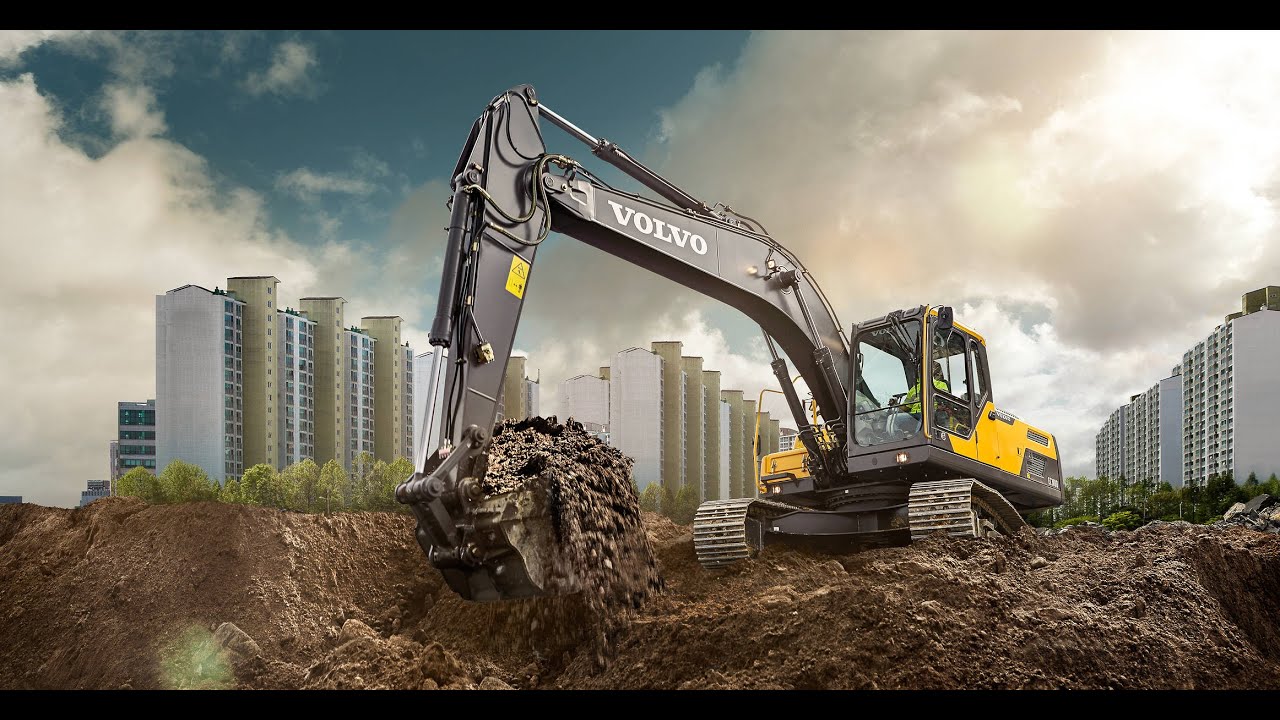 Гусеничный экскаватор Volvo EC200D