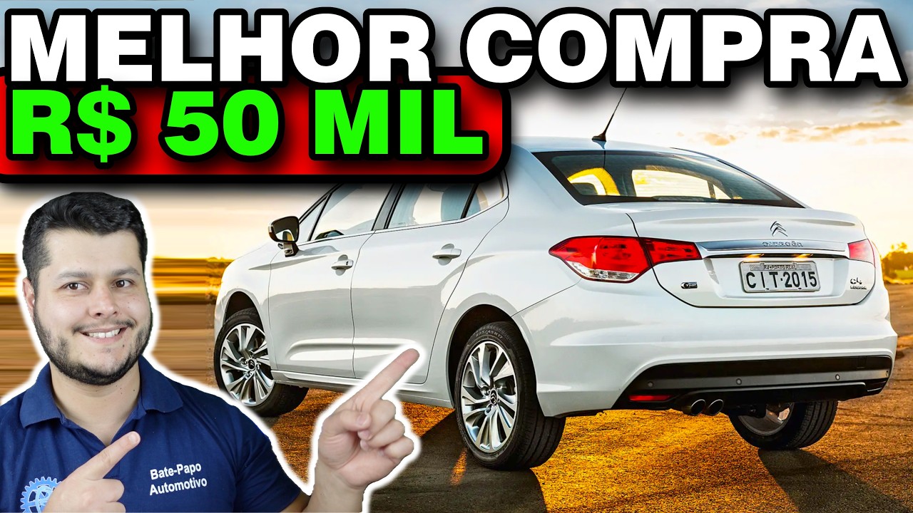 8 MELHORES CARROS até 50 MIL REAIS para COMPRAR