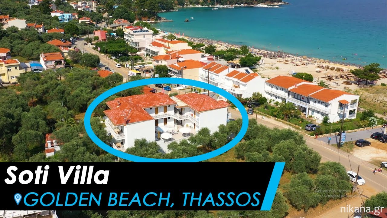 Soti Villa, Golden Beach - Thassos