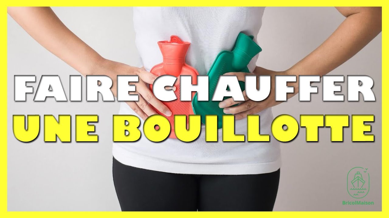 Comment faire chauffer une bouillotte en caoutchouc plastique