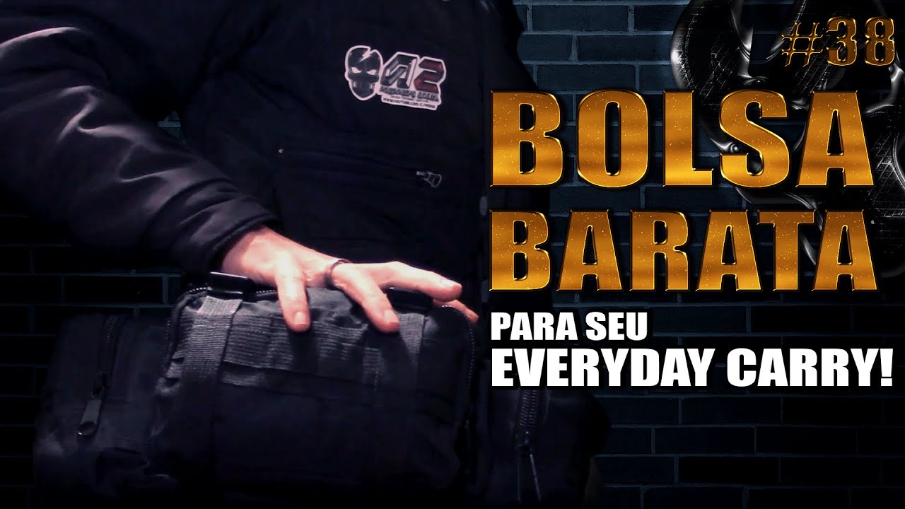 Itens Baratos - Bolsa Tática Barata da Shopee #everydaycarry #areaz #tático #sobrevivencialismo V.38