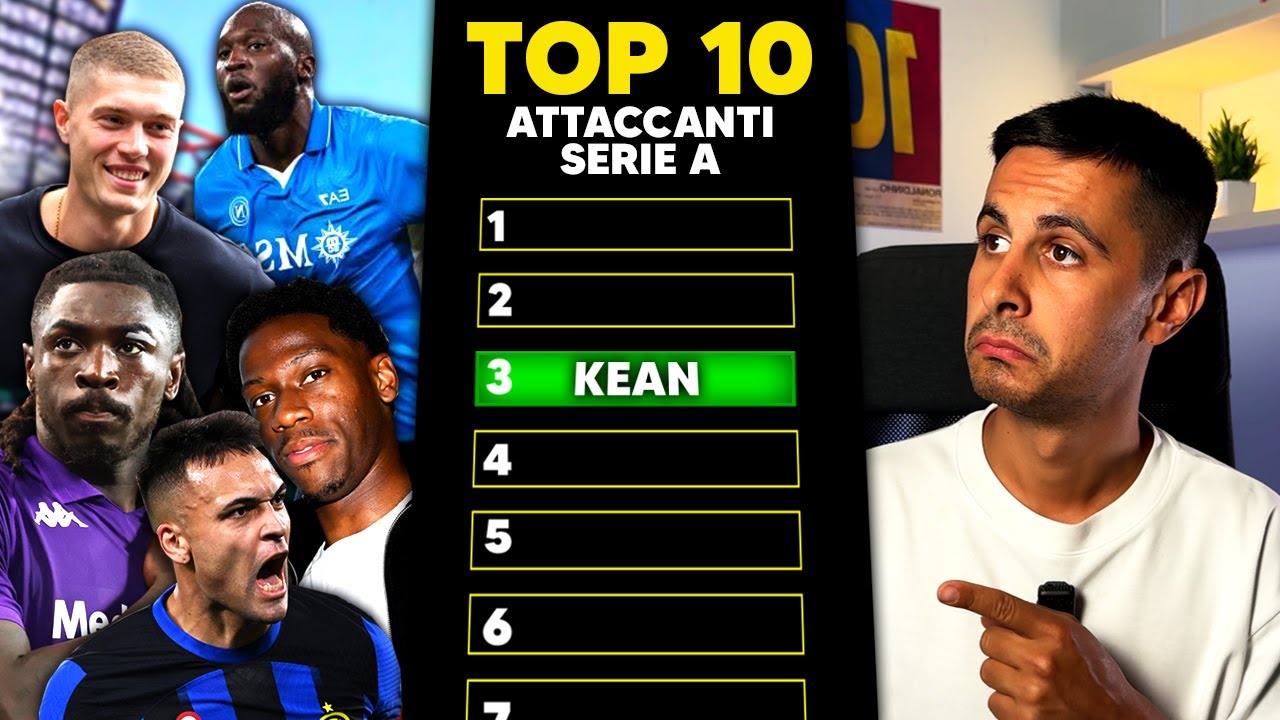 Voto i MIGLIORI 10 ATTACCANTI della Serie A 25/26 (il primo è una SORPRESA)