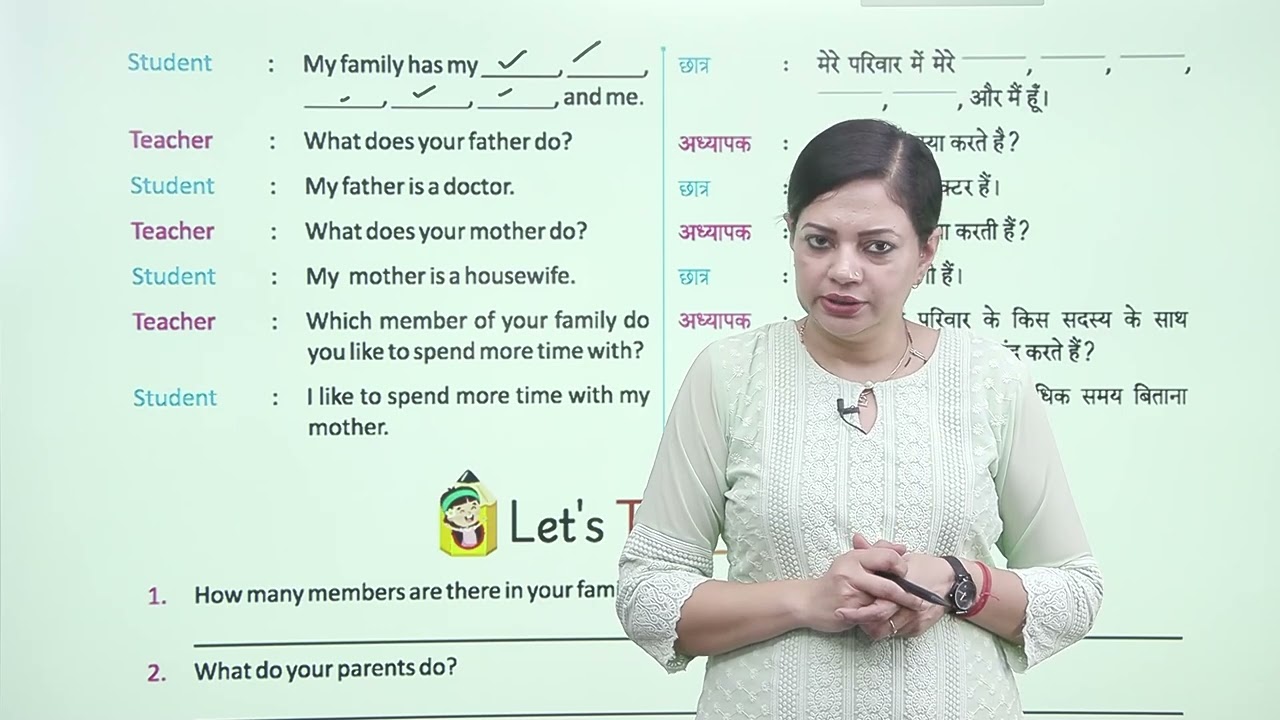 Ch 1 | My Introduction | Let's Play Roles | Class 06 | Growing Mind | For children