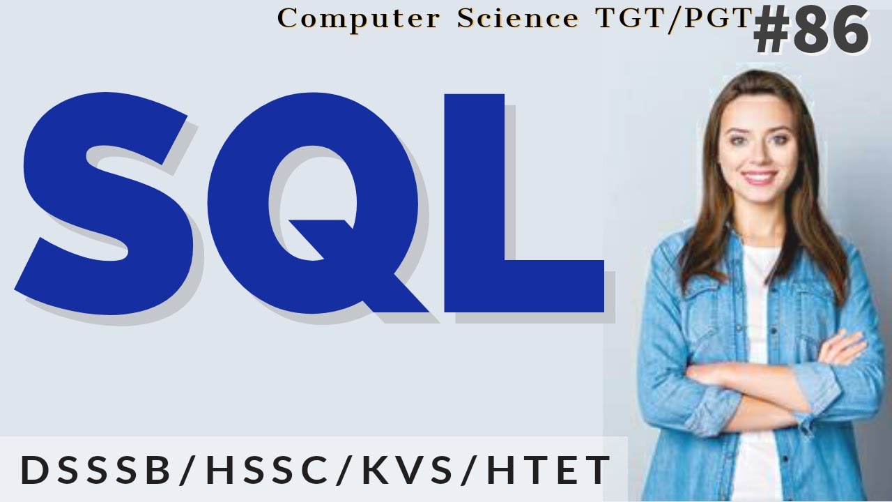 #SQL complete course in one video | #Structured query language in Hindi | Computer Science notes