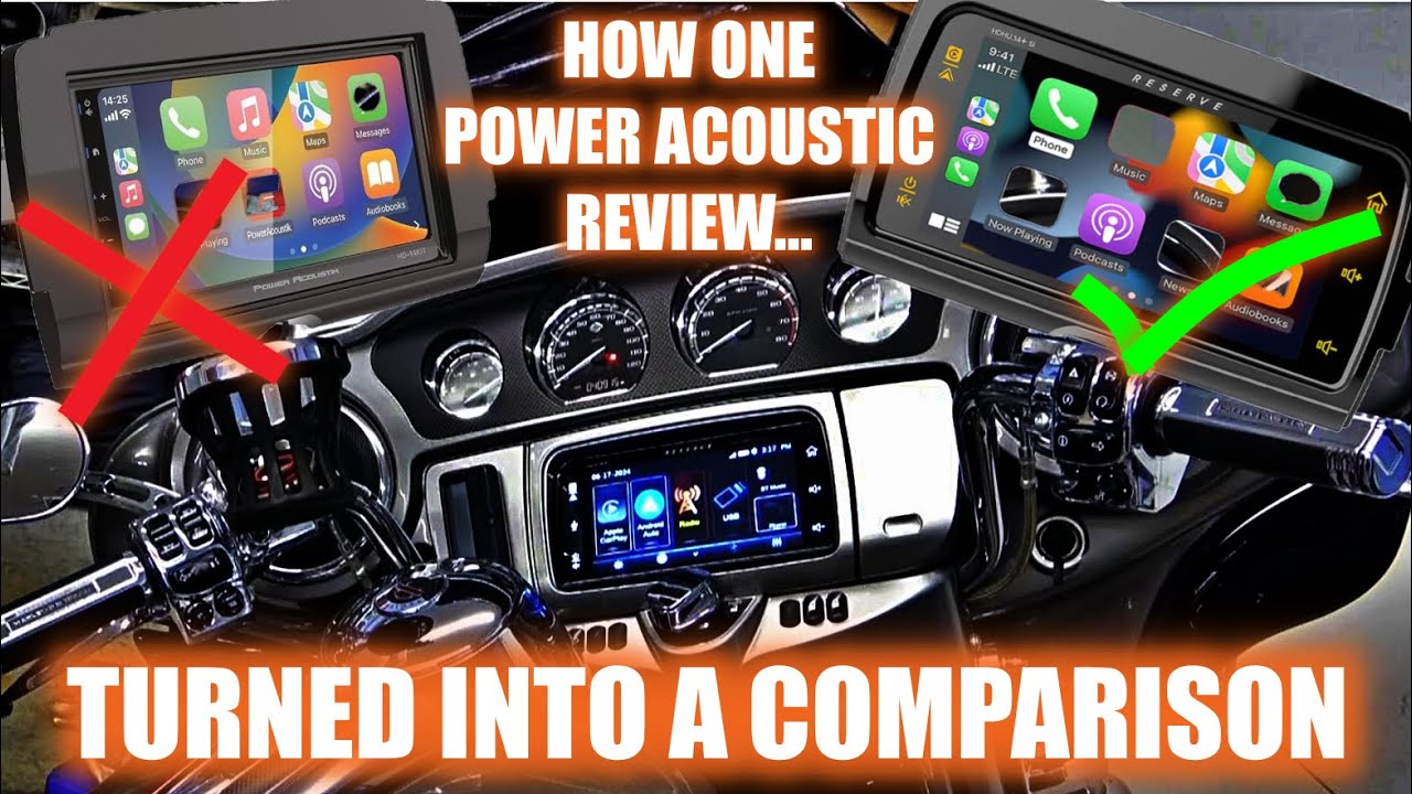 Installing/Reviewing Power Acoustic AND Soundstream - Harley Road Glide Ultra CVO
