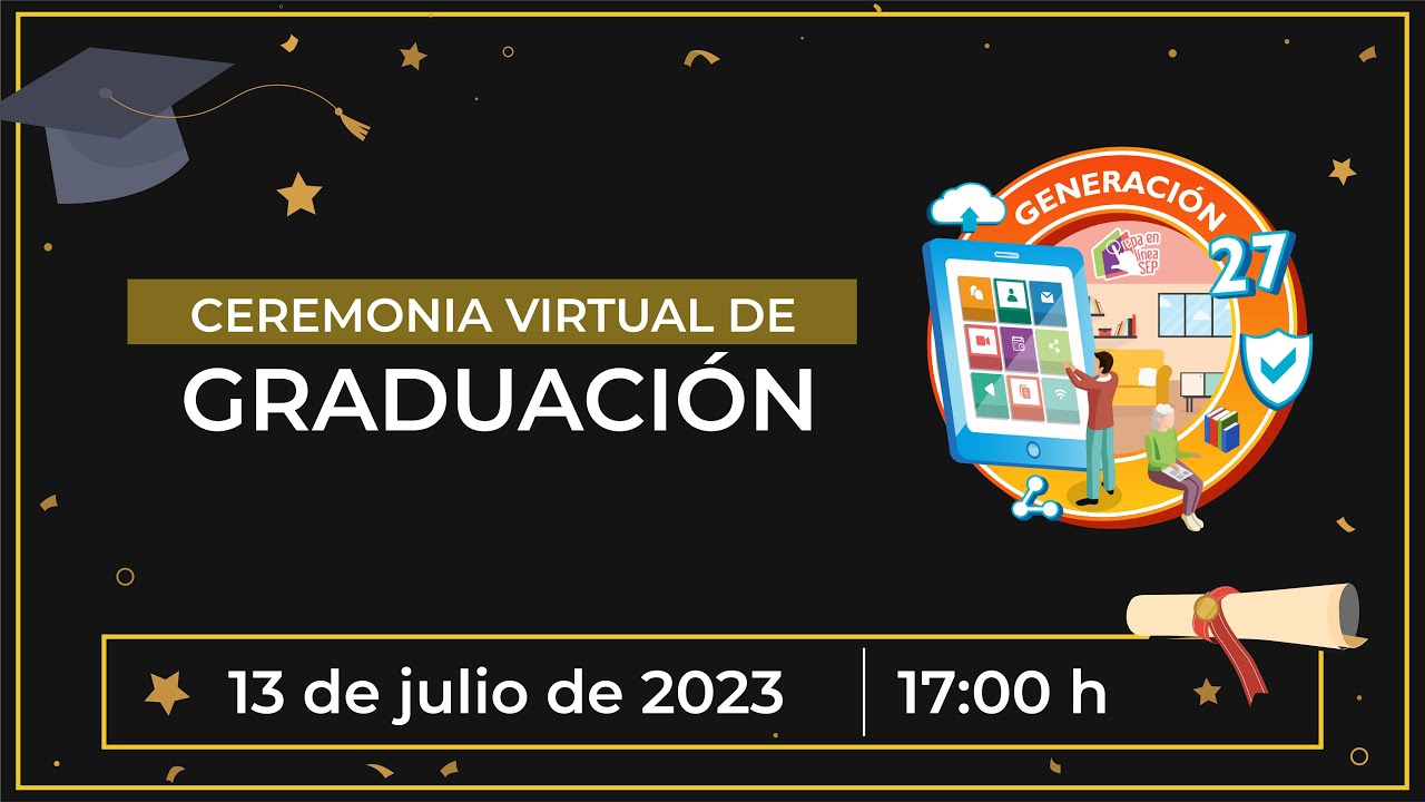 G27 Ceremonia virtual de graduación PL-SEP