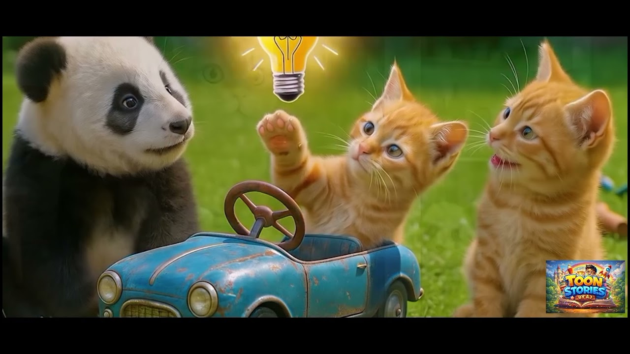 Mama Cat Trims Fur on the Farm and Makes Tiger Hat For Kittens At Home🐾🎩🐯