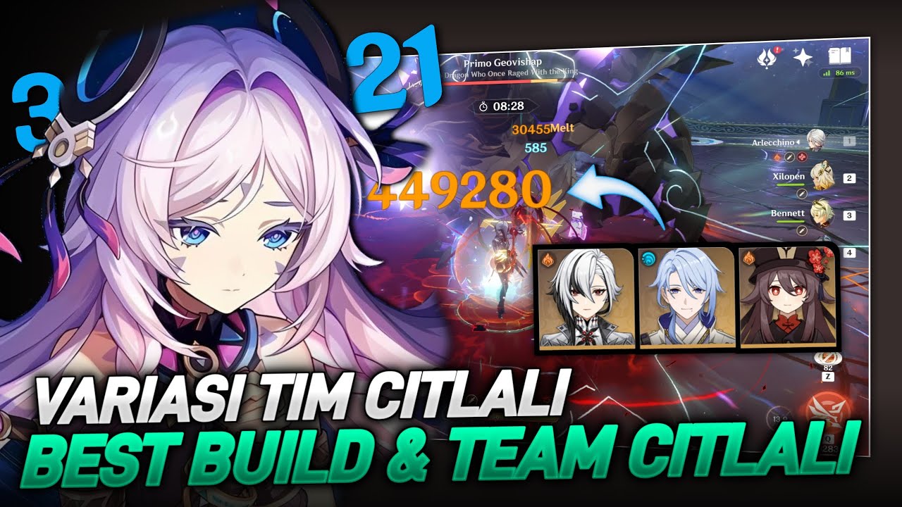 Amazing Cryo Support! Guide Citlali, Build & Team Terbaik Citlali | Genshin Impact Indonesia