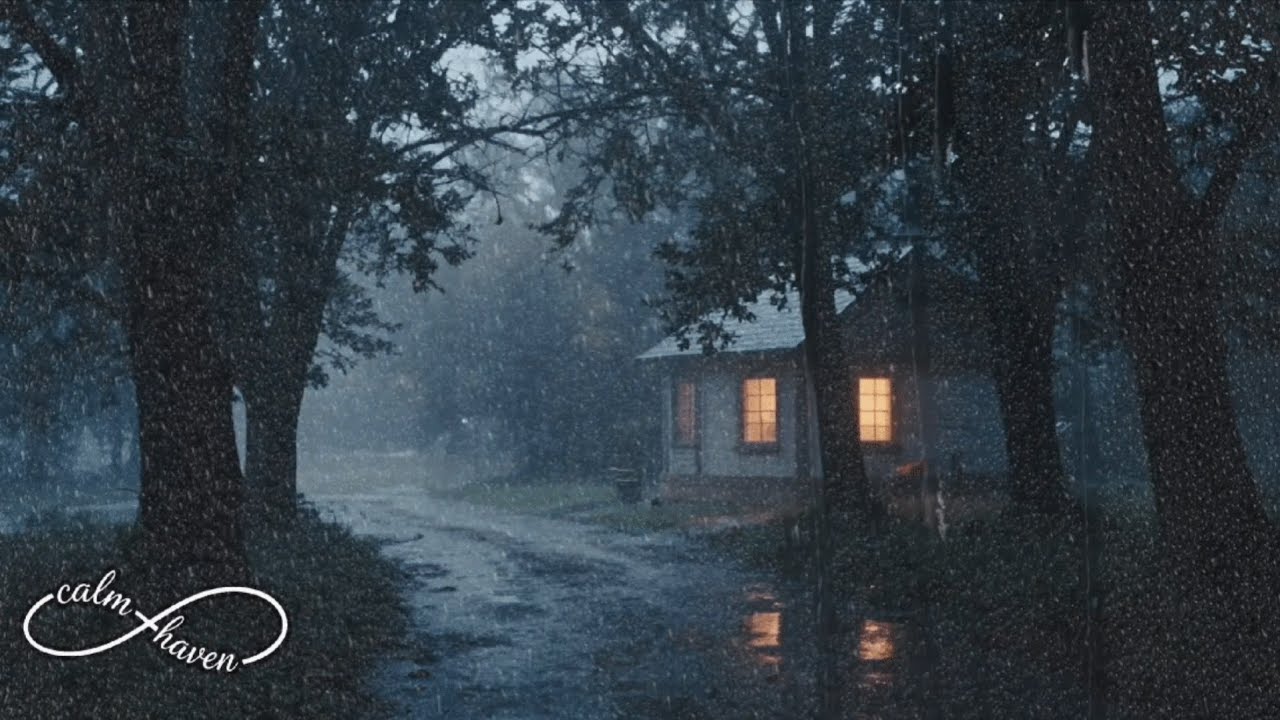 Calmn Rainstorm - Fall Asleep Instantly | Beat Insomia & Relax Your Mind | Thunderstorm ASMR