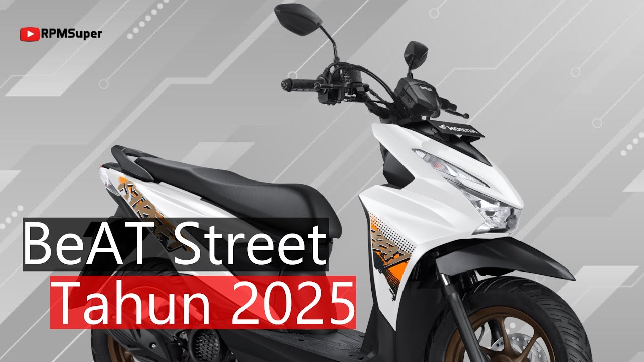 Honda BeAT Street 2025. Cek Warna, Harga, Fitur dan Rangkanya!