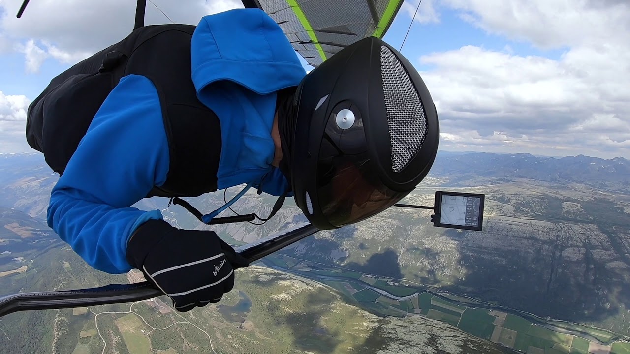 Hanggliding - Vågå adventure - First XC on a Wills Wing Sport2