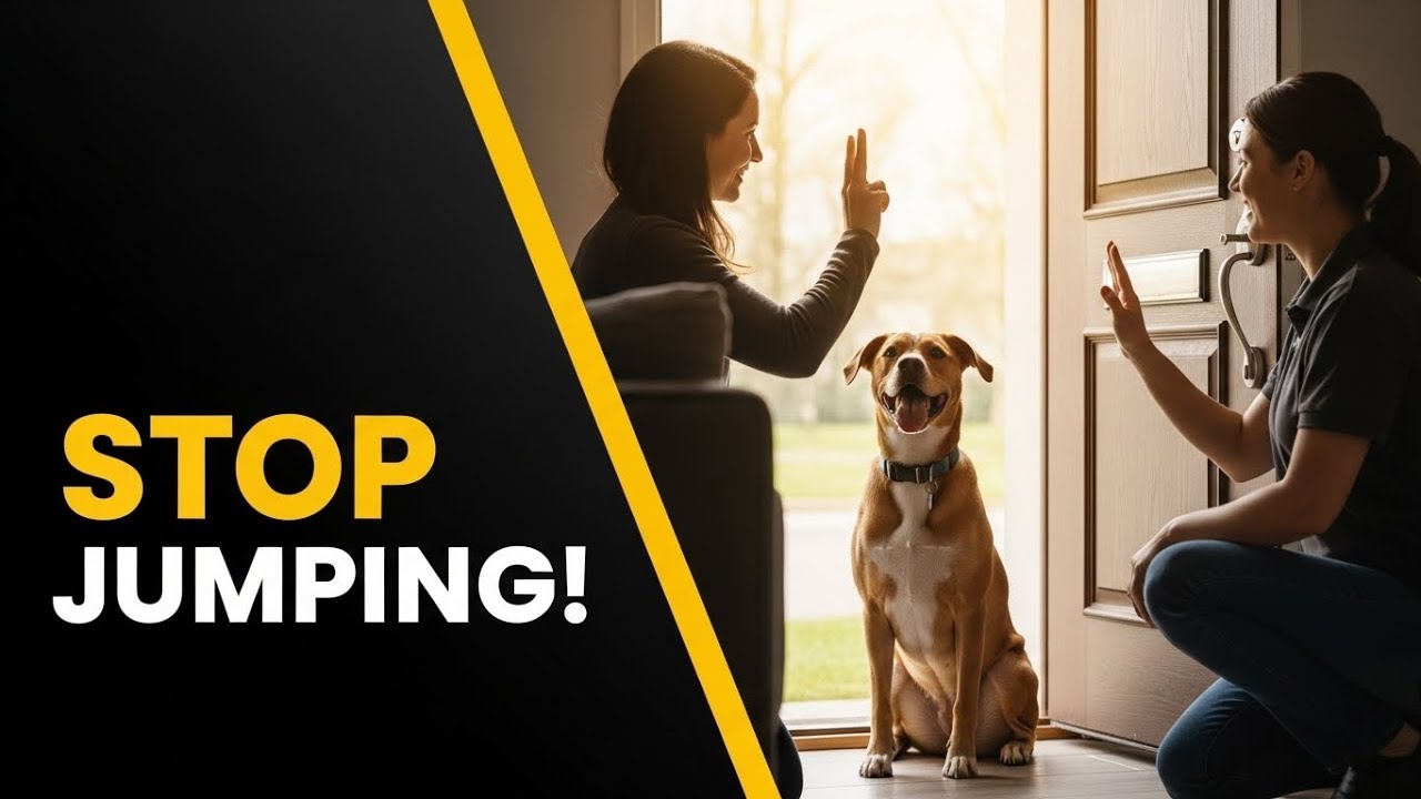How to Train Your Dog to Stop Jumping on Guests