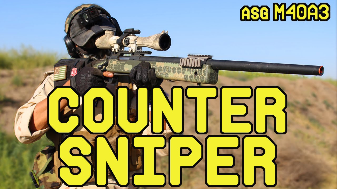 DesertFox Airsoft: Counter-Sniper SC Village (ASG M40A3 Sniper Rifle)