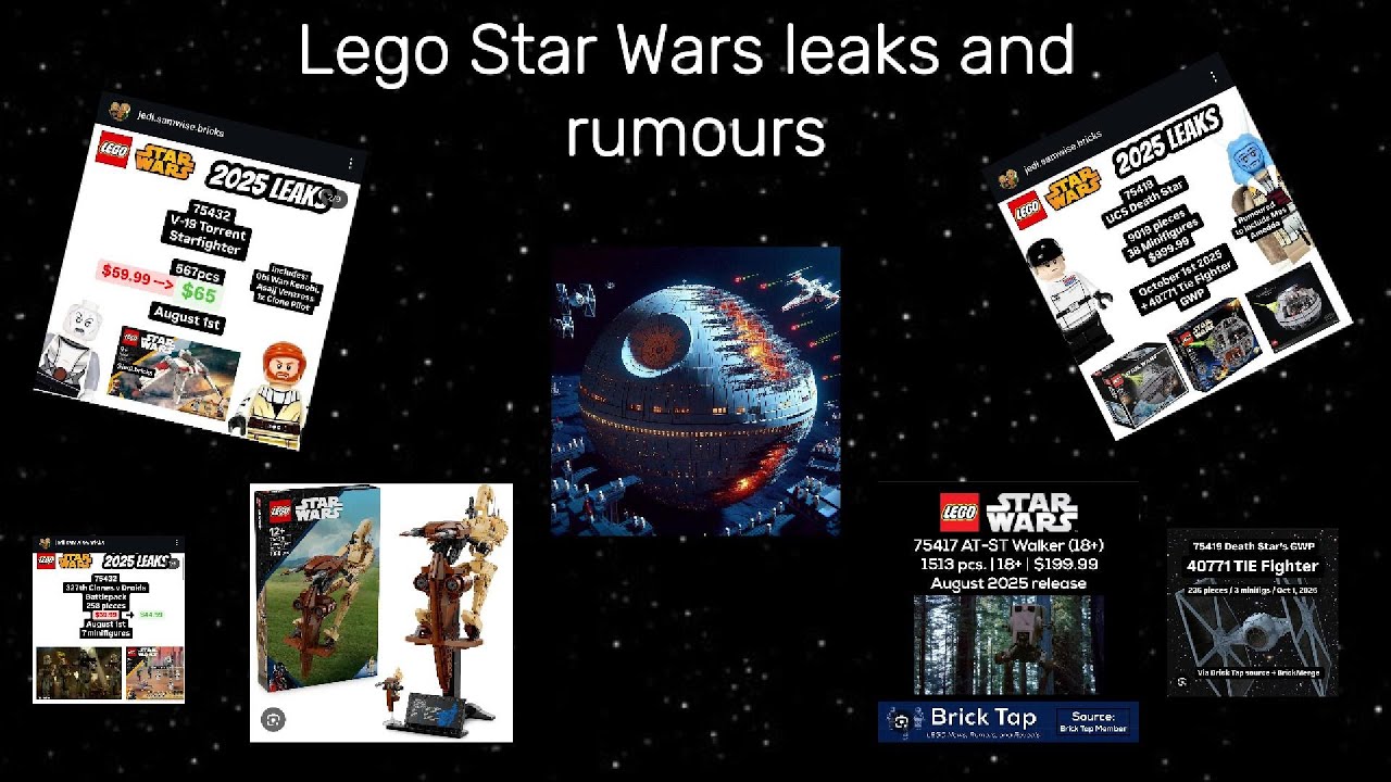 Lego Star Wars 2025 end of year leaks and rumours