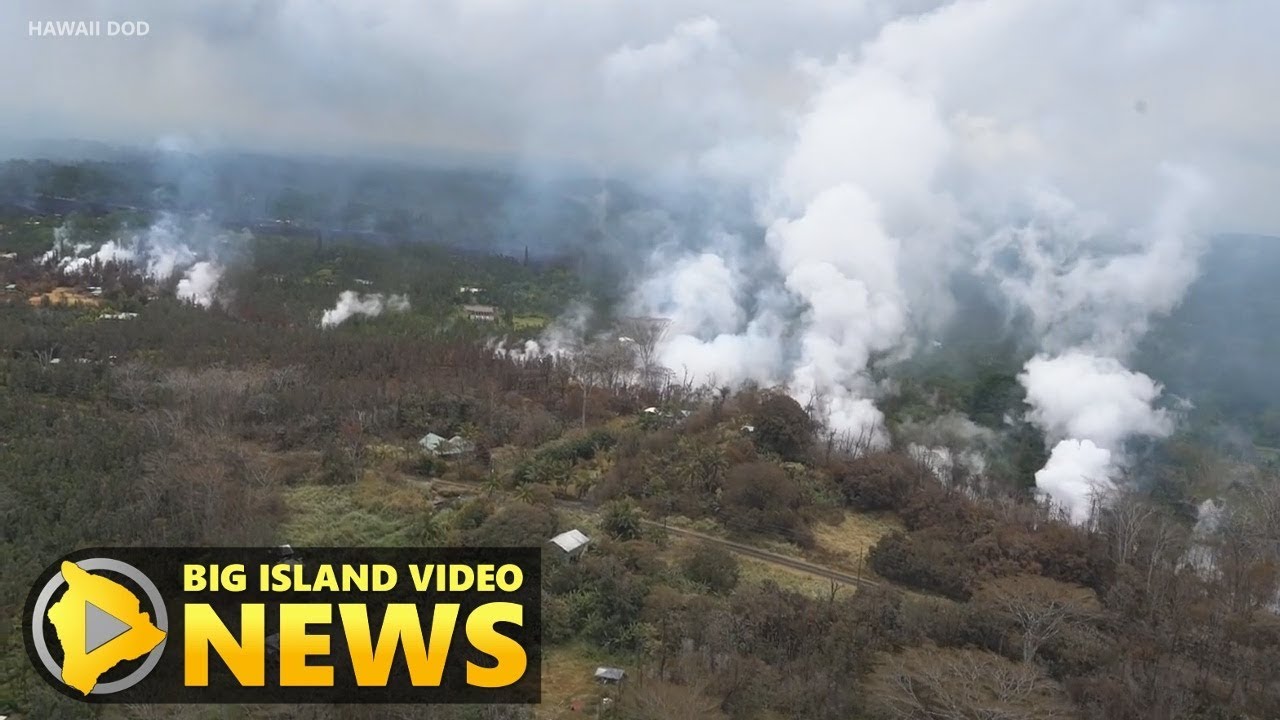Hawaii Volcano Eruption Update - Thursday Night (May 10, 2018)
