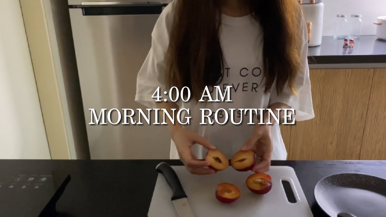 4AM morning routines that changed my life 🌻: meditation, self-care, healthy breakfast