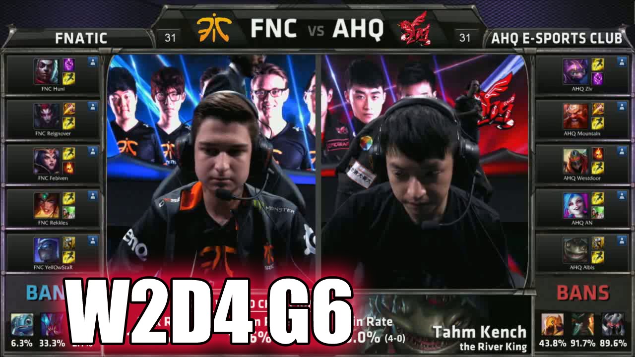 Fnatic vs ahq | Week 2 Day 4 Group B LoL S5 World Championship 2015 | FNC vs AHQ Best Game Worlds!