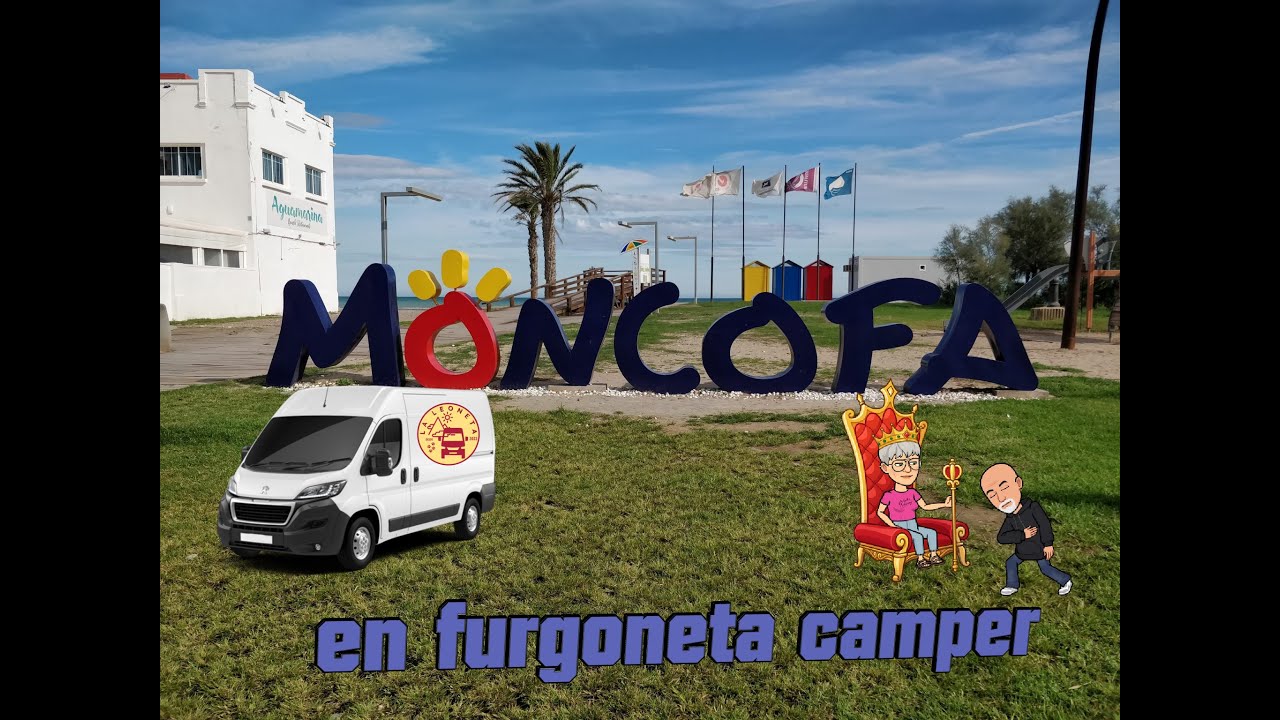 Playa de Moncofa en furgoneta camper