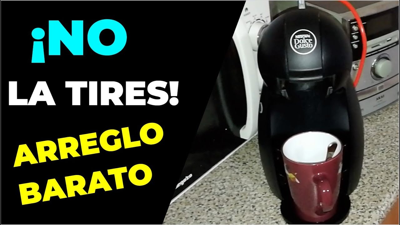 Reparar cafetera de cápsulas - No sale agua - Nescafé Dolce gusto
