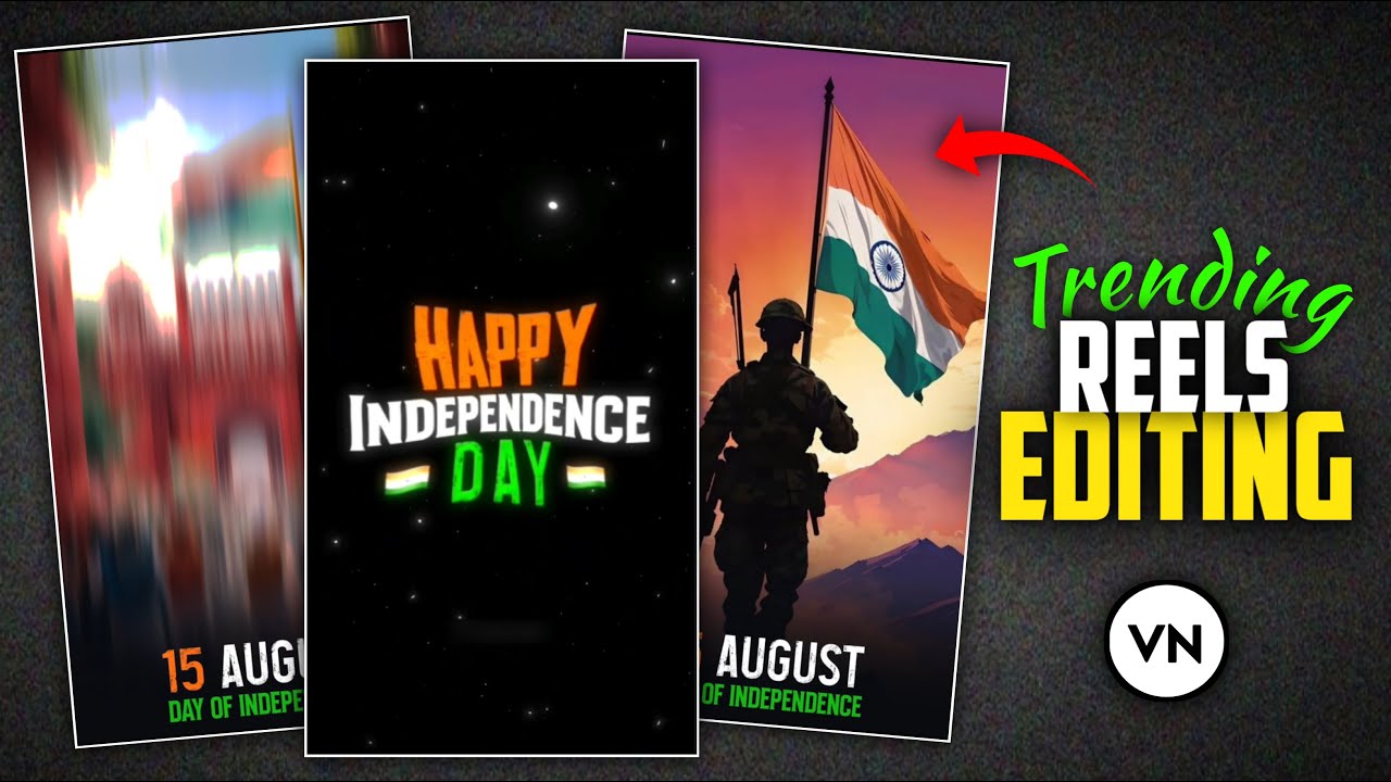 15 August Video Editing 2025 | Independence Day Status & Reels Tutorial