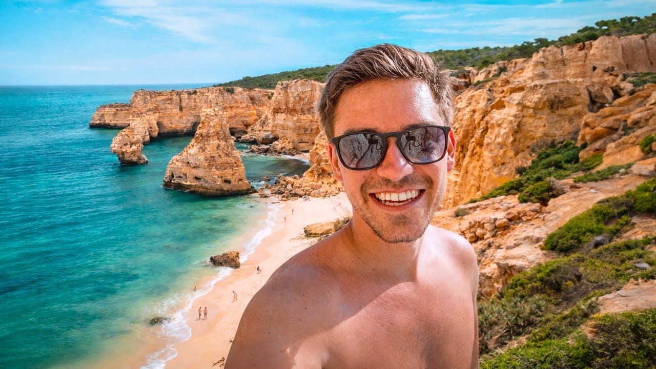 Zapomenutá krása Evropy 🇵🇹 pobřeží Algarve v jižním Portugalsku