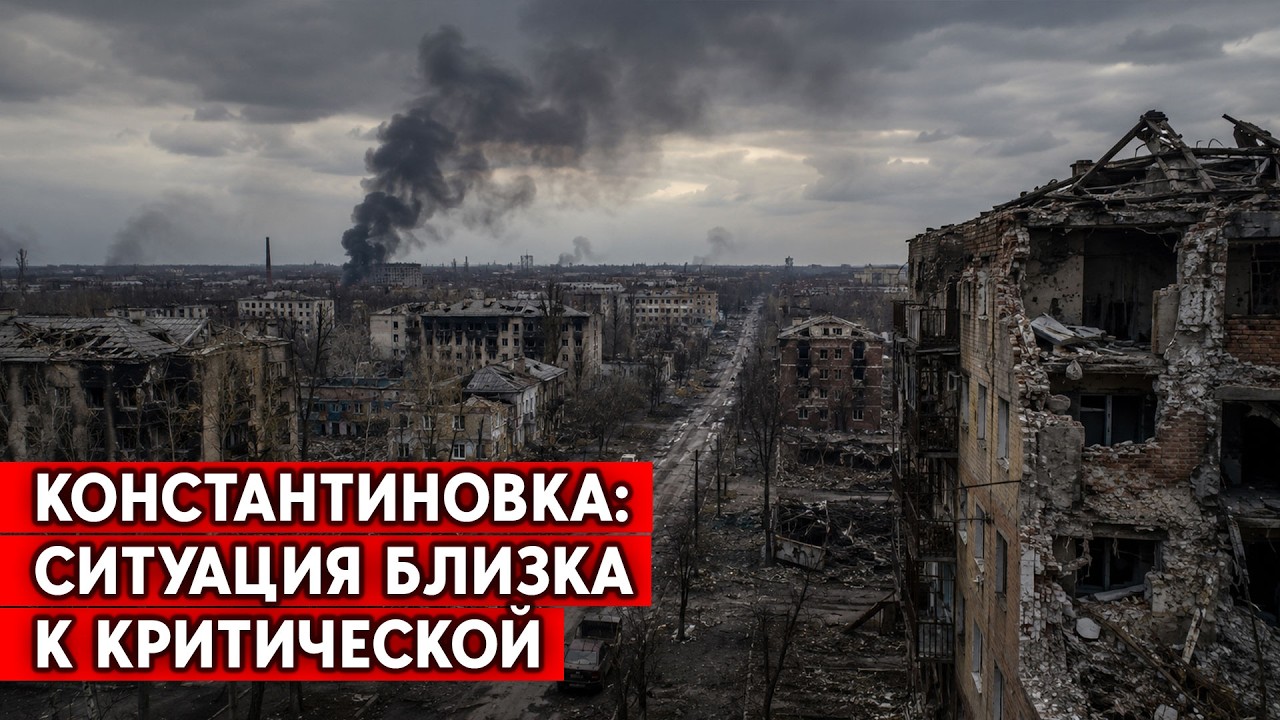 Россияне обходят Константиновку с флангов и все глубже проникают в город