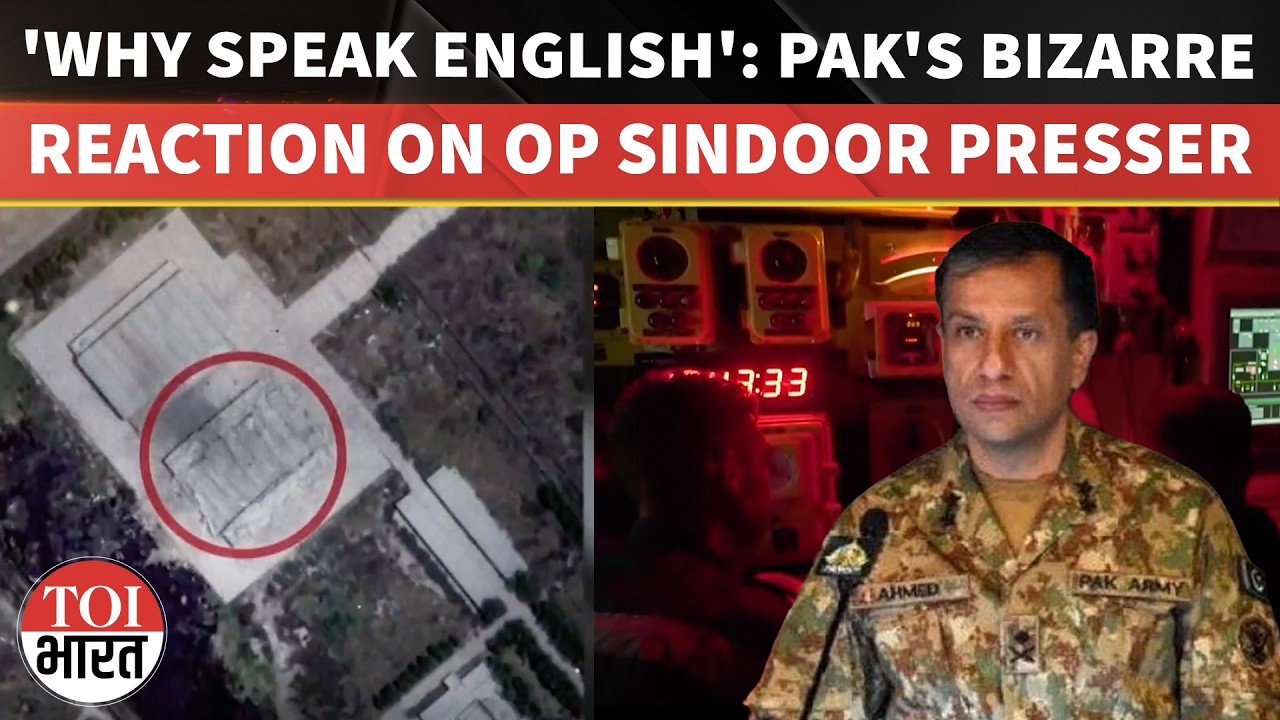 &lsquo;Why Speak English?&rsquo;: Pakistan Rattled After India Recounts Operation Sindoor Success