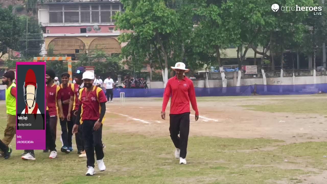 Bijnor Boys Cricket Club vs Dynamic XI live cricket match | Punjabi Cricket Cup Season 2 live - Lal