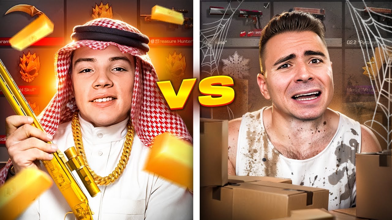 БОГАТЫЙ vs БЕДНЫЙ ЮТУБЕР в STANDOFF 2!