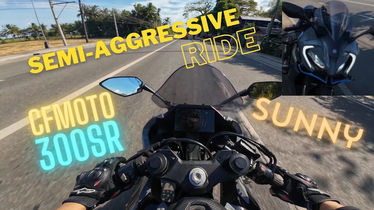 CFMOTO 300SR / SS | Sunny Ride | DJI OSMO ACTION 4