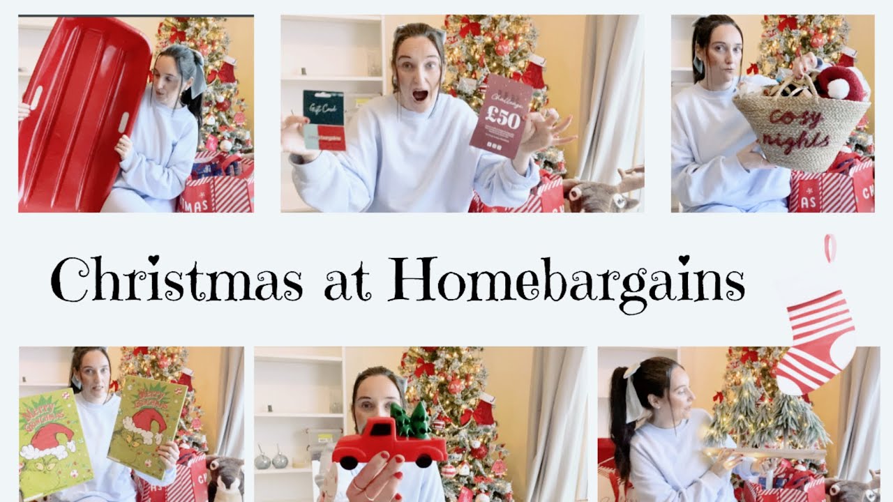 Homebargains Christmas haul  ♥️ OMG!!! Homebargains invited me to their Christmas party 🎉