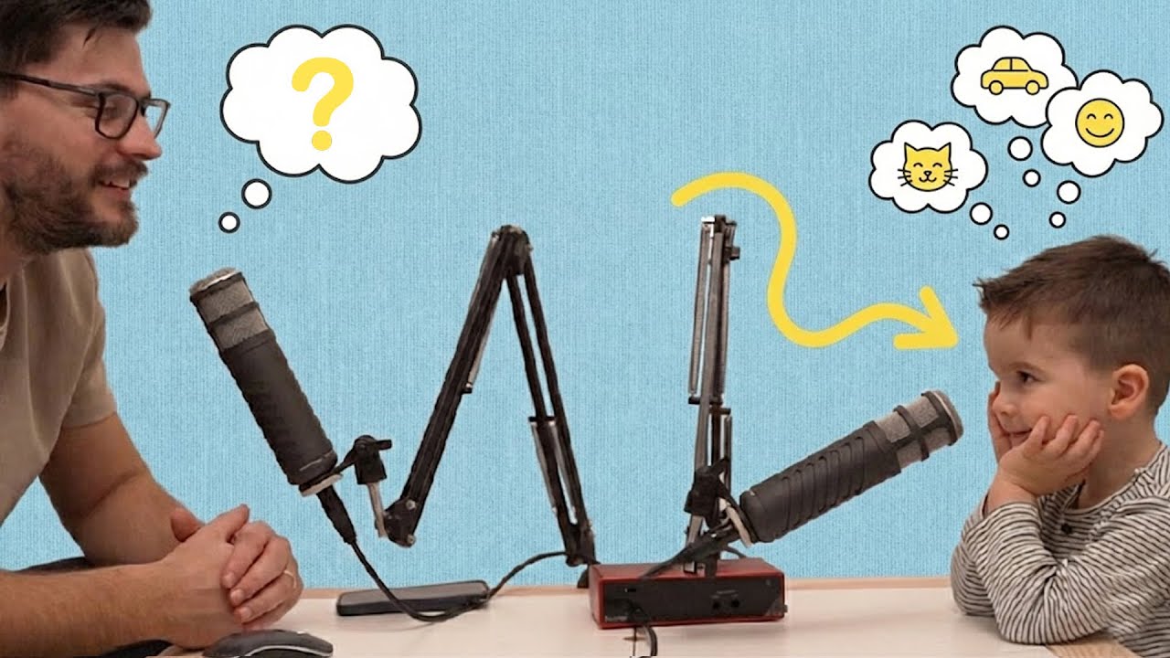 Cum vede un copil de 3 ani lumea? MiniPODCAST #01 | Tata si fiu