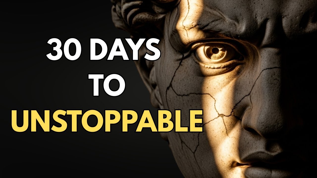 Watch This Every Morning To Become Unstoppable (30-Day Stoic Challenge)