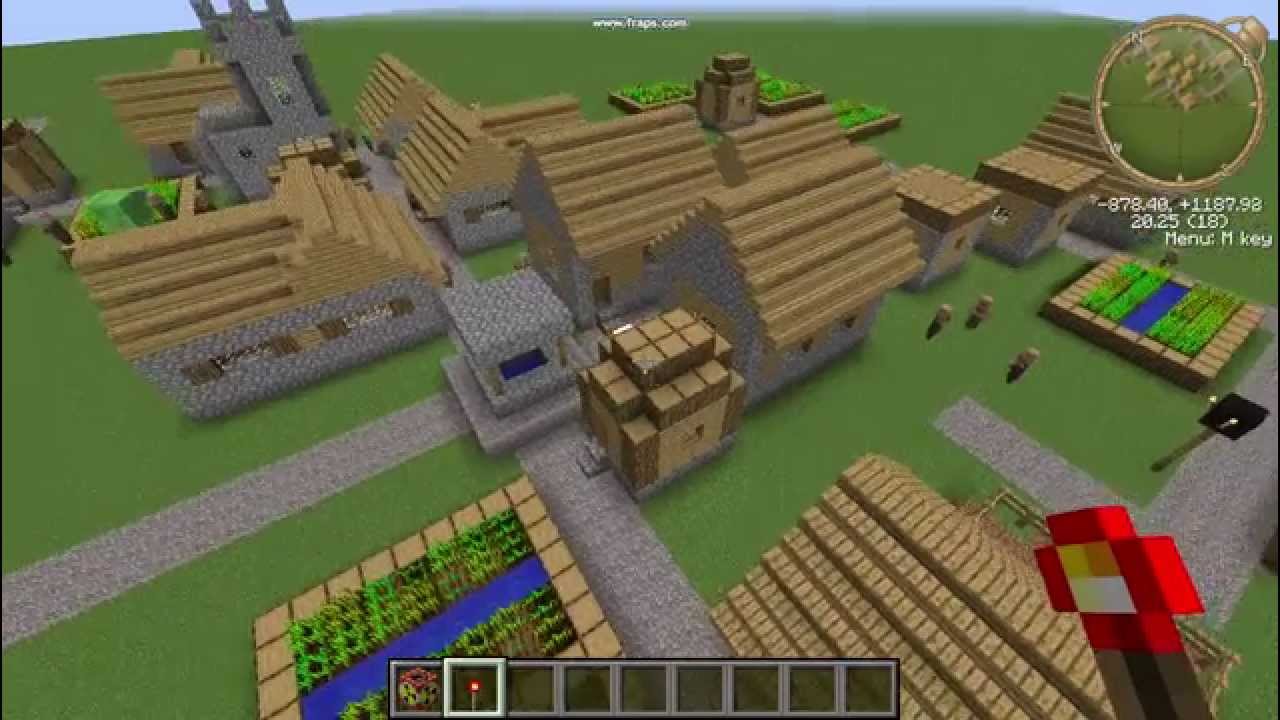 Minecraft: NUKE VS. VILLAGE!