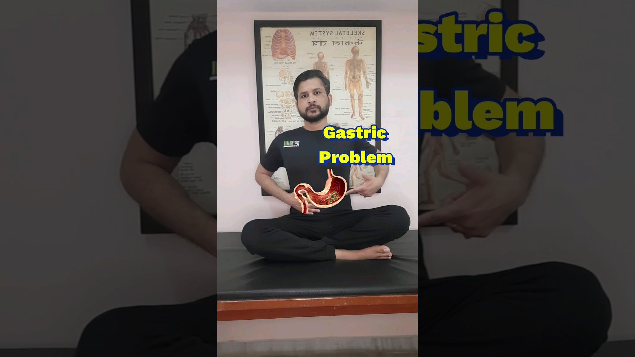 Best Exercise for Gastric Problem.#shorts