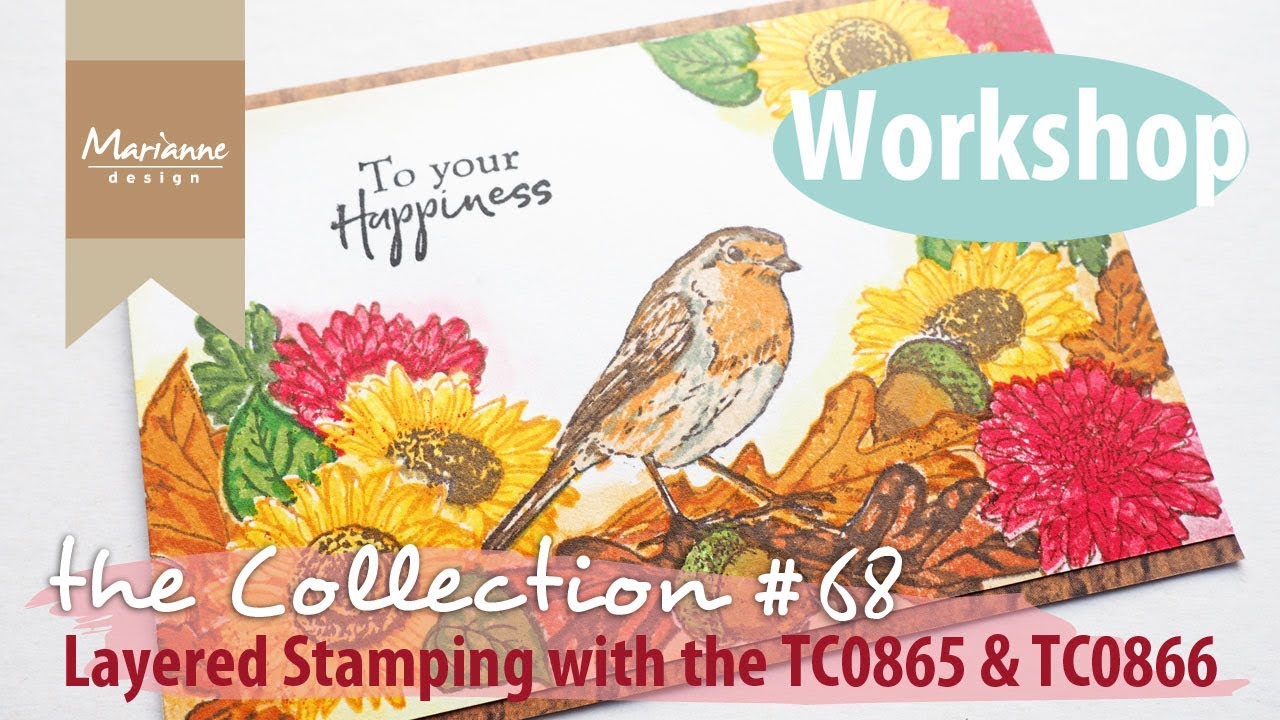 Workshop | the Collection #68: Layered Stamping with the TC0865 & TC0866 | Create a Card